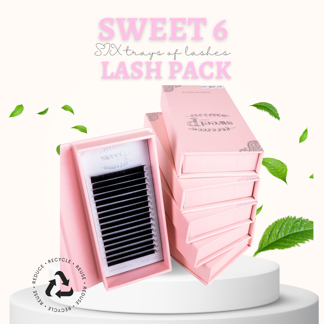 Sweet 6 Lash Pack